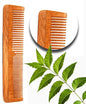 Wooden Comb For Women & Men I Neem Wood Comb For Hair Growth I Anti Dandruff I Hairfall (Pack of 3)
