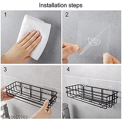 Bathroom Shelves & Racks| Design - 45 Bathroom Rack - Bathroom Shelves - Kitchen Storage ? Multipurpose Rack for Home and Kitchen