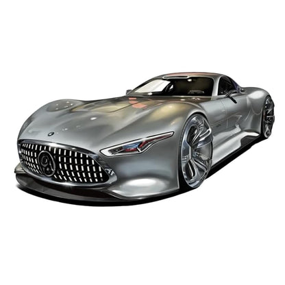 Mercedes Benz Gran Turismo SUV Car 1:32 Scale Model Car Exclusive Alloy Metal Pull Back Die-cast Diecast Metal Pullback Toy Openable Doors & Light Music Best Gifts Kids【Colors as Per Stock 】
