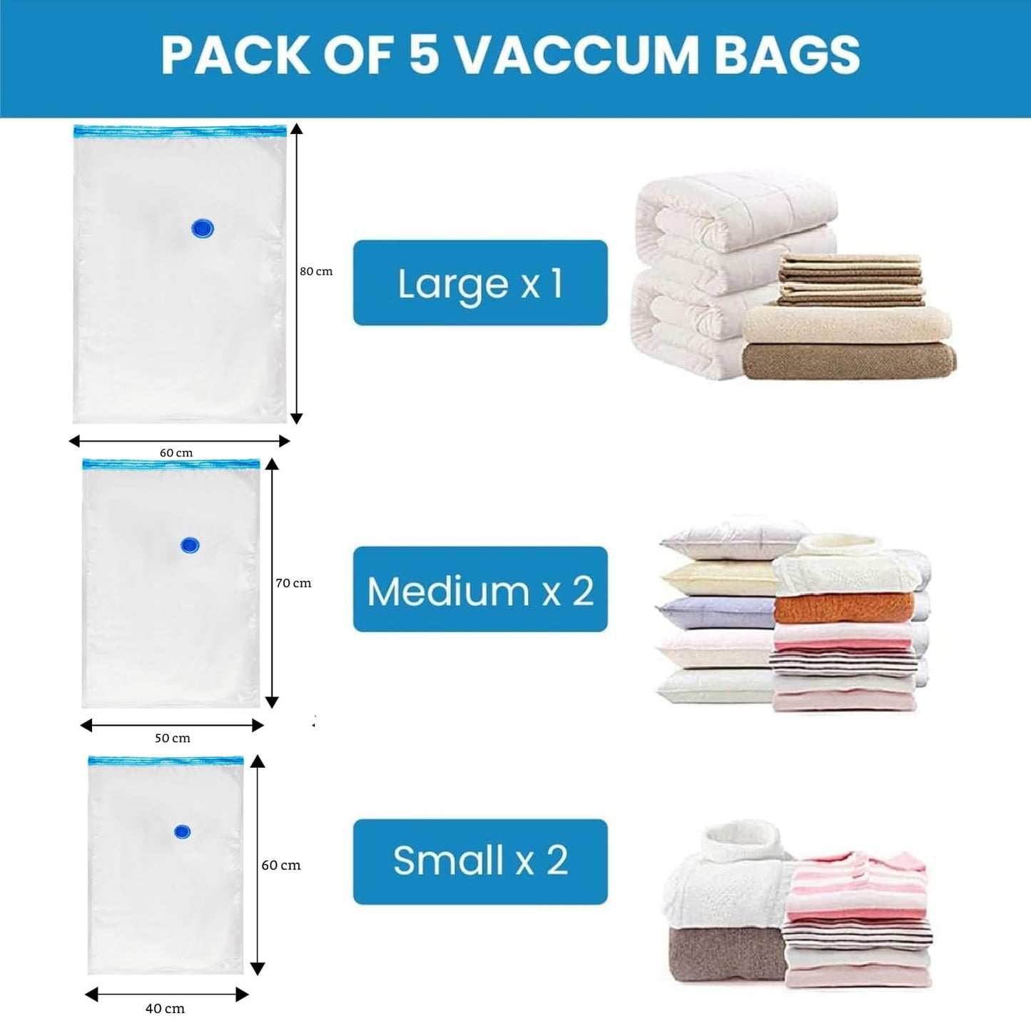 Vacuum Bags, Clothes Storage Bag, Vacuum Bags for Clothes, Cloth Storage Bag, Storage Bags for Clothes