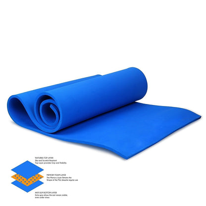 Yoga Mat for Women and Yoga Mat for Men, 4mm Thick Exercise Mat for Home Workout | Soft and Durable EVA Material Gym Mats | Non-Slip Yoga Mats